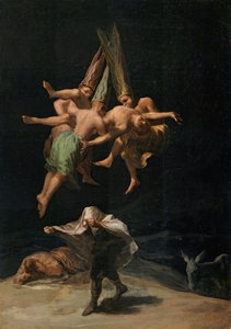 F de Goya 1798 Witches  Flight