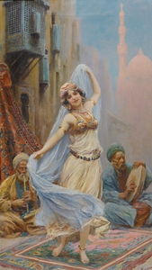 Fabio Fabbi ca 1920 The blue veil