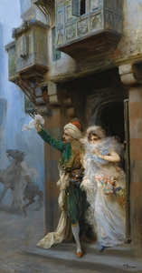 Fabio Fabbi ca 1915 Stealing away