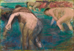 Edgar Degas 1834 1917 Femmes Au Bain circa 1899