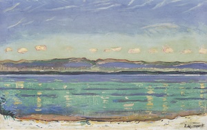 Ferdinand Hodler   Landscape with of rhythm