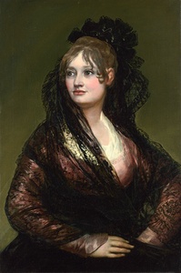 Francisco Goya  -  Dona Isabel de Porcel