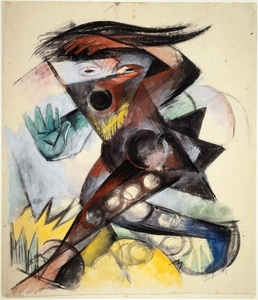 Franz Marc 1880 1916  Caliban 1914