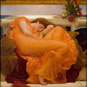 Frederic Leighton 1895 Flaming June