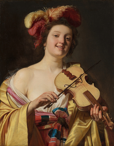 Gerard van Honthorst The Violin Player 1626