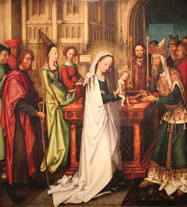 Hans Holbein the Elder  - Presentation of Jesus Christus at the Temple