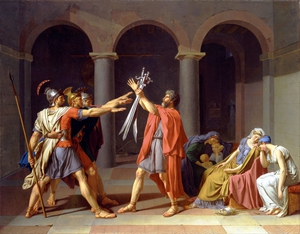 Jacques Louis David Oath Of The Horatii