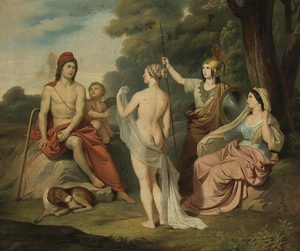 Jacques Louis David The Judgment Of Paris