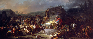 Jacques-Louis David - The Funeral Games of Patroclus  1778