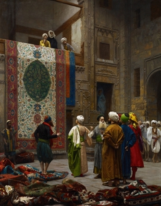 Jean Leon Gerome 1824 1904 The Carpet Merchant  1887 