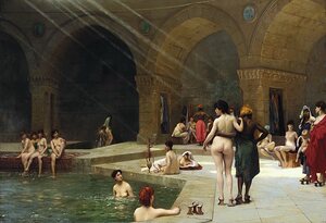 Jean Leon Gerome The Great Bath at Bursa