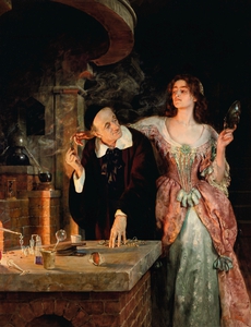 John Collier 1850 1934  The Laboratory 1895