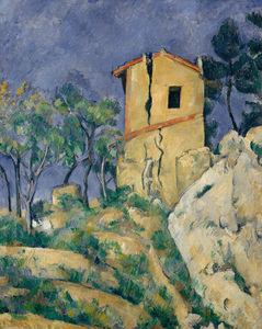 Paul Cezanne  1839 1906 The House with the Cracked Walls 1892