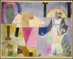 Paul Klee 1919 Black Columns in a Landscape
