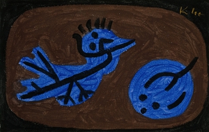 Paul Klee 1939 Blue Bird Pumpkin