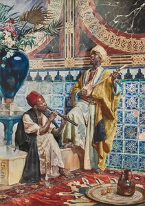 Rudolf Ernst 1854 1932 The Musicians 1888