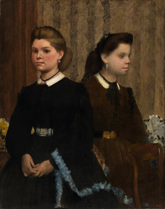 Edgar Degas 1834 1917 The Bellelli Sisters Giovanna and Giuliana Belleli