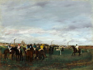 Edgar Degas 1834 1917 The Races 1871