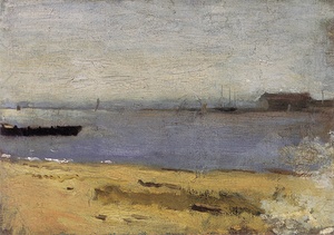 Thomas Eakins   Delaware River Scene