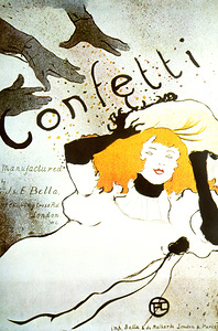 Toulouse Lautrec 1864 1901  Confetti   1894  