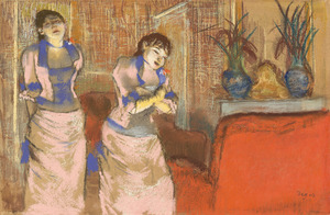 Edgar Degas 1834 1917 Two Women 1878