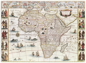 Vintage Maps  66 Print