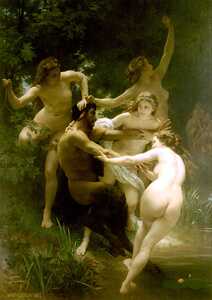 William  Adolphe  Bouguereau 1825 1905  Nymphes