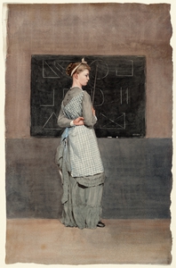 Winslow Homer 1877 Blackboard