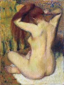 Edgar Degas 1834 1917 Woman Combing Her Hair ca. 1888