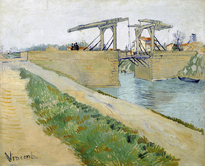  Van Gogh 1853 1890  The Langlois Bridge 1888