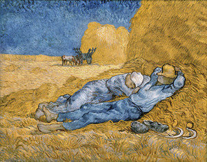  Van Gogh 1853 1890  The Siesta 1890