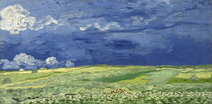  Van Gogh 1853 1890  Wheatfield under thunderclouds