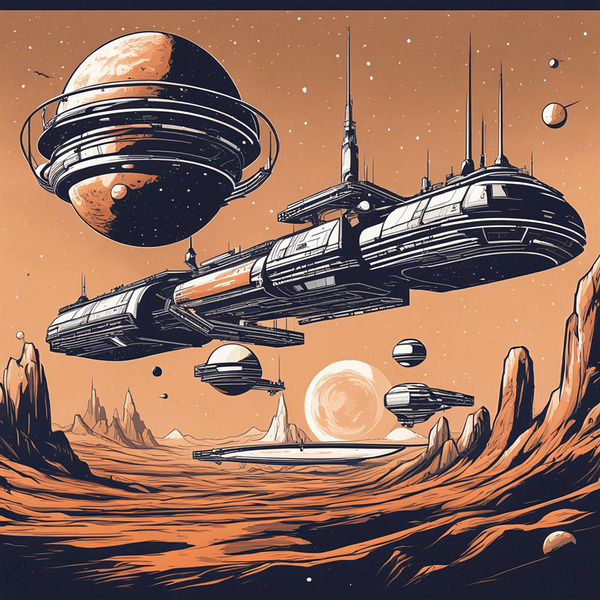 AI art space adventure 2 by TOPARTGALLERY