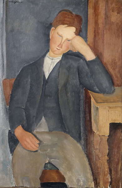 Amadeo Modigliani 1884  1920 The Young Apprentice by TOPARTGALLERY