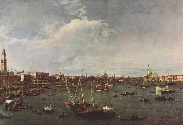 Canaletto 1697 1768 Bacino di San Marco St Marks Basin Print