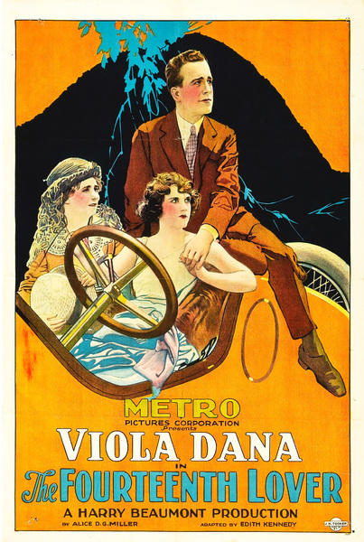 Cinema Poster 1920s Fourteenth  Lover  poster by TOPARTGALLERY