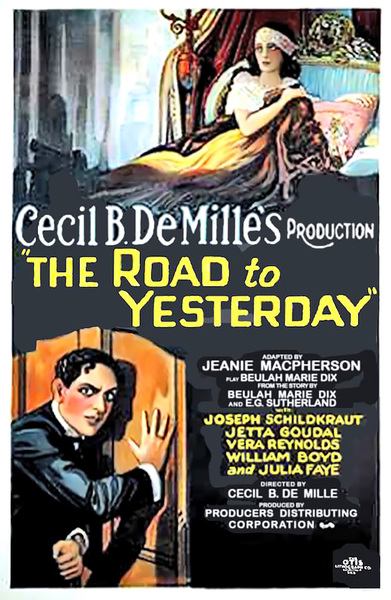 Cinema Poster 1920s The  Road  to  Yesterday  Fil by TOPARTGALLERY