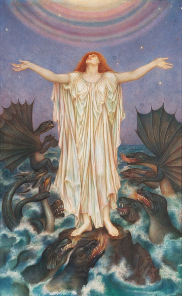 Evelyn de Morgan 1914 SOS by TOPARTGALLERY