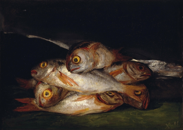 F de Goya Still Life With Golden Bream by TOPARTGALLERY