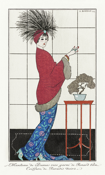 George Barbier  19 by TOPARTGALLERY