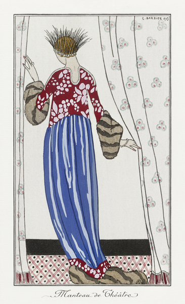 George Barbier  43 by TOPARTGALLERY