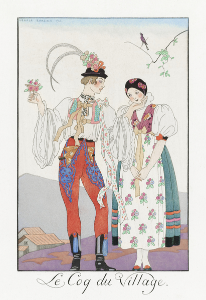 George Barbier  98 by TOPARTGALLERY