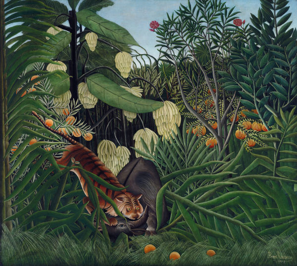 Henri Rousseau  5 by TOPARTGALLERY