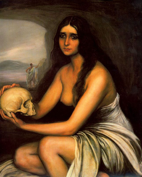 Julio Romero de Torres  1874 1930 magdalena 1920 Print