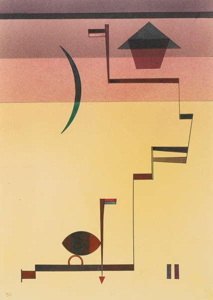 Kandinsky 1866 1944 Eckig Angular 1931 Print
