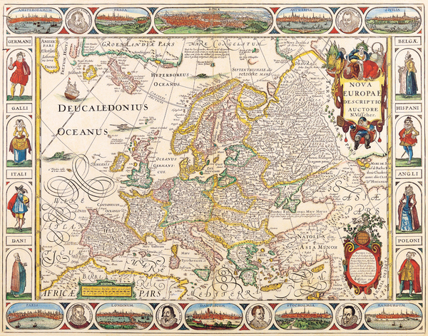 Old Map 104 Print