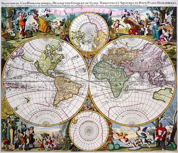 Old Map 31 Print
