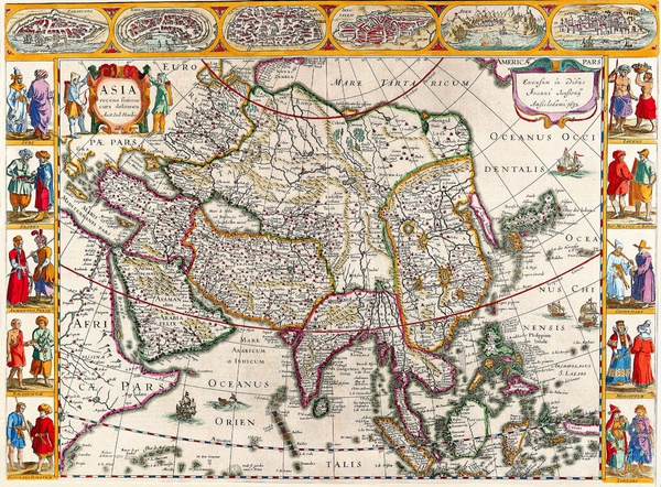 Old Map 32 Print
