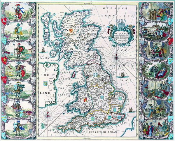 Old Map 35 Print