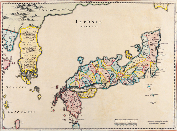 Old Map 39 Print